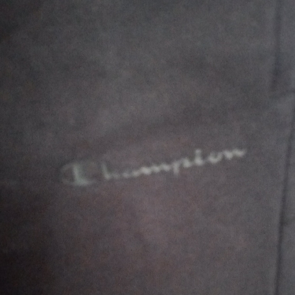 Champion Black Script Logo Sweatpants - Picture 2 of 5
